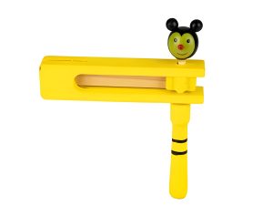 Musical Wood Spinning Ratchet Toy 15X7Cm