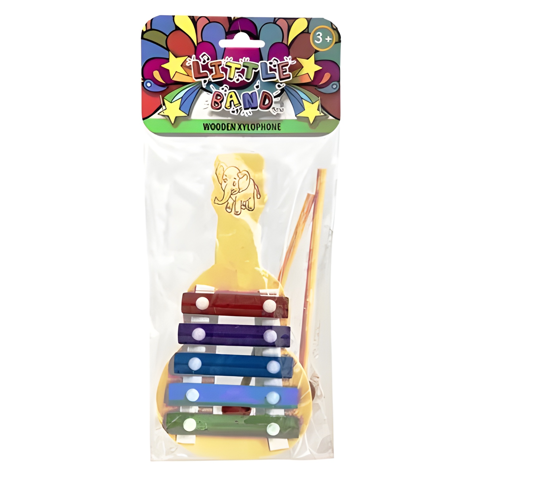 Musical Wood Xylophone 5 Key 10.5X21Cm
