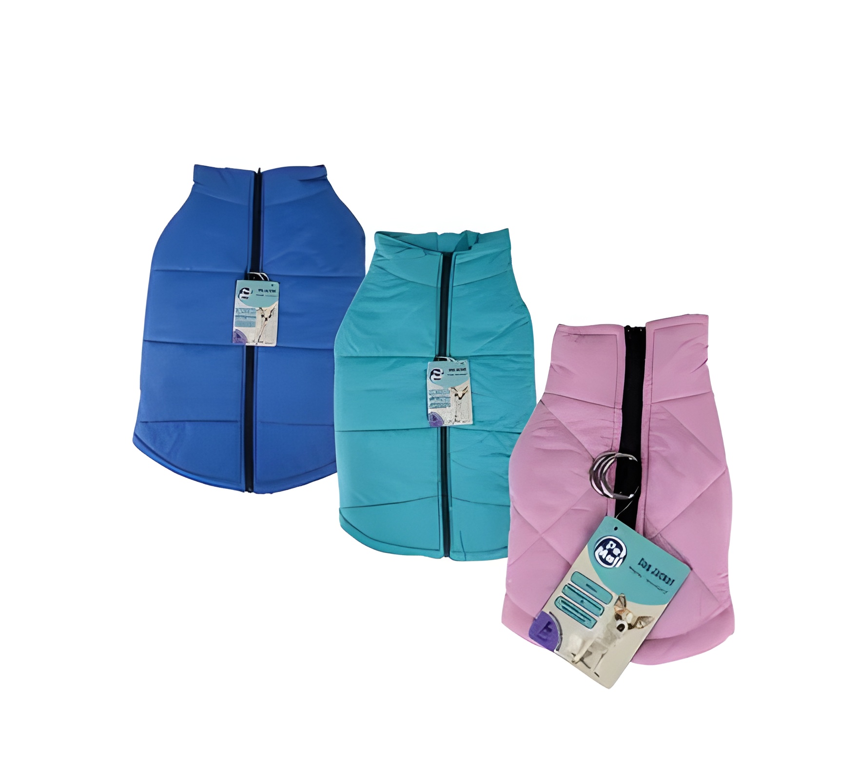 Pet Dog Jacket With Zip Unisex-Small