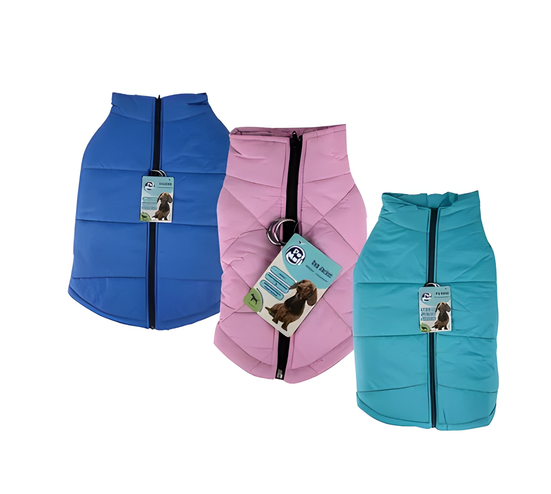 Pet Dog Jacket With Zip Unisex-Medium