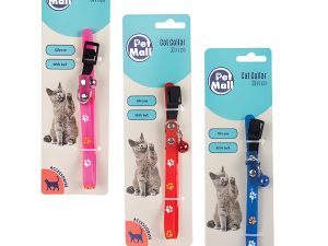 Pet Cat Collar Silicone 30X1Cm Asstd