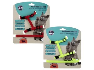 Pet Cat Harness + Lead 1.0Cmx1.2M