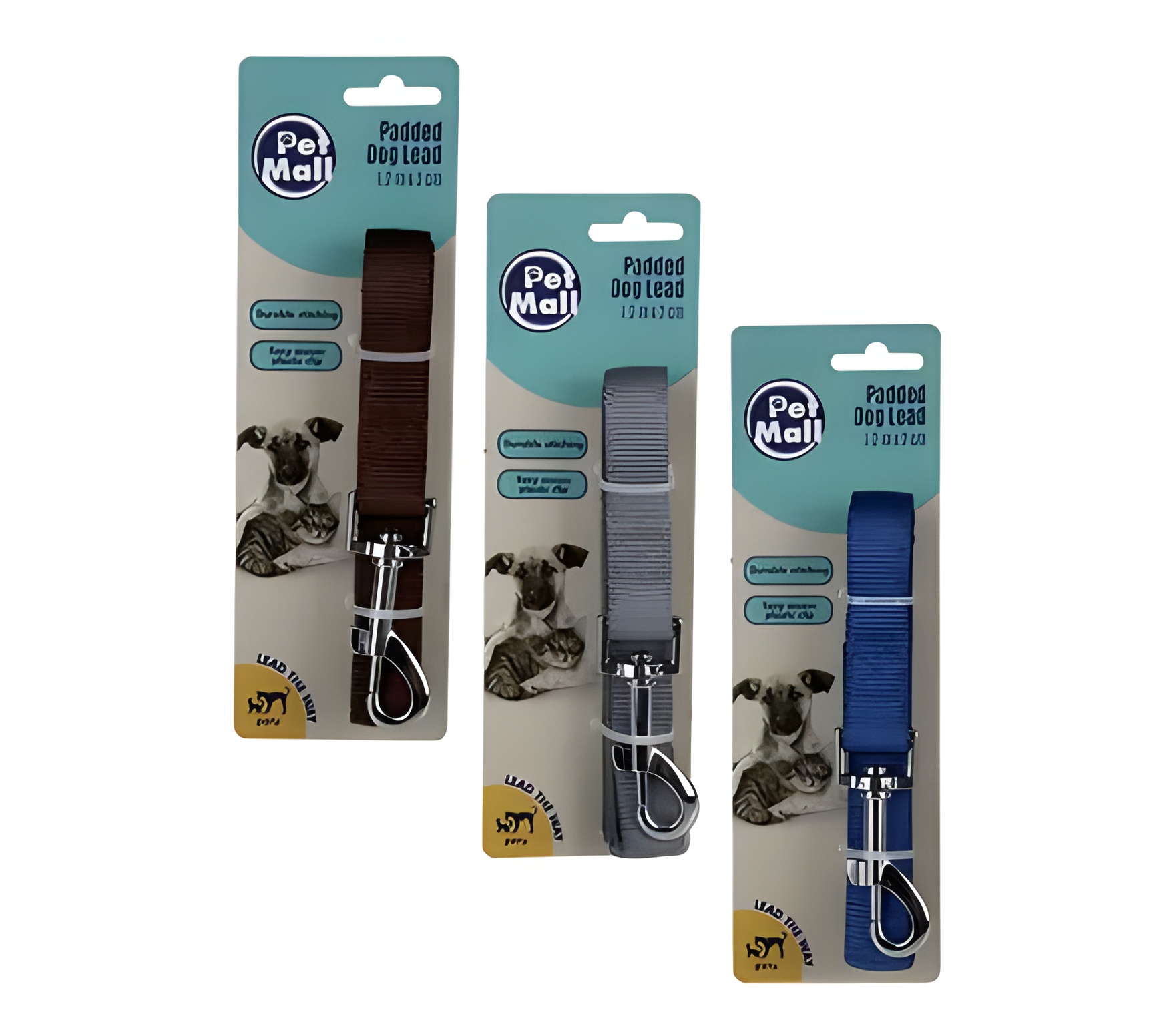 Pet Dog-Lead Dbl Layer 1.2Mx2Cm