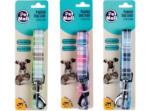Pet Dog-Lead Tartan 1.2Mx2Cm