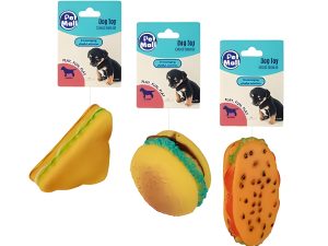 Pet Puppy Toy Sanwiches Assorted