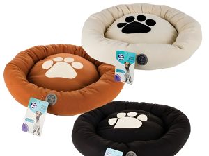 Pet Bed Fleece Round 59Cm Diameter