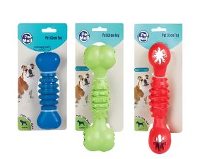 Pet Dog Toy Rubber Bone For Treats