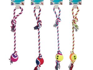 Pet Dog Toy Tug-A-Ball Tennis
