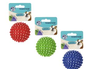 Pet Dog Toy Vinyl Ball Spiked 6.5Cm