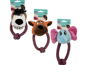 Pet Dog Toy Plush With Rope 21Cm
