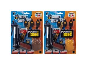 Gun Hand Soft Bullet Police Set 6Pc