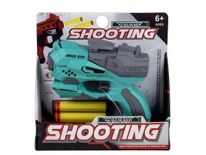 Gun Foam Dart Mini Shoot 12Cm Asstd 4Pc