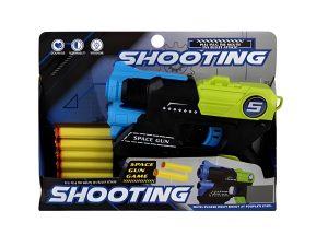 Gun Foam Dart Shoot 18Cm Asstd 6Pc