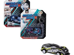 Alloy Stunt Racer P/B Side Flip 360 9Cm