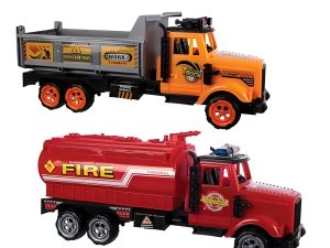 Vehicle Work Truck Asstd Friction 30Cm
