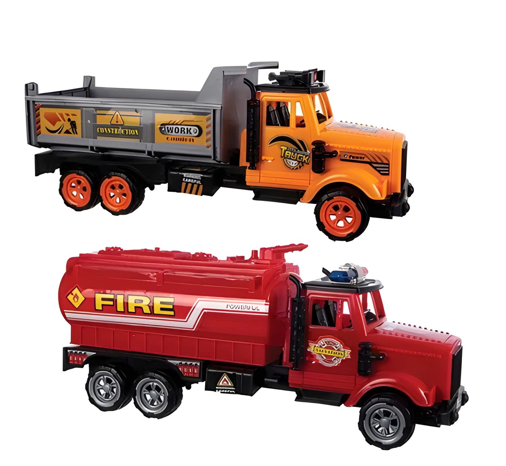 Vehicle Work Truck Asstd Friction 30Cm
