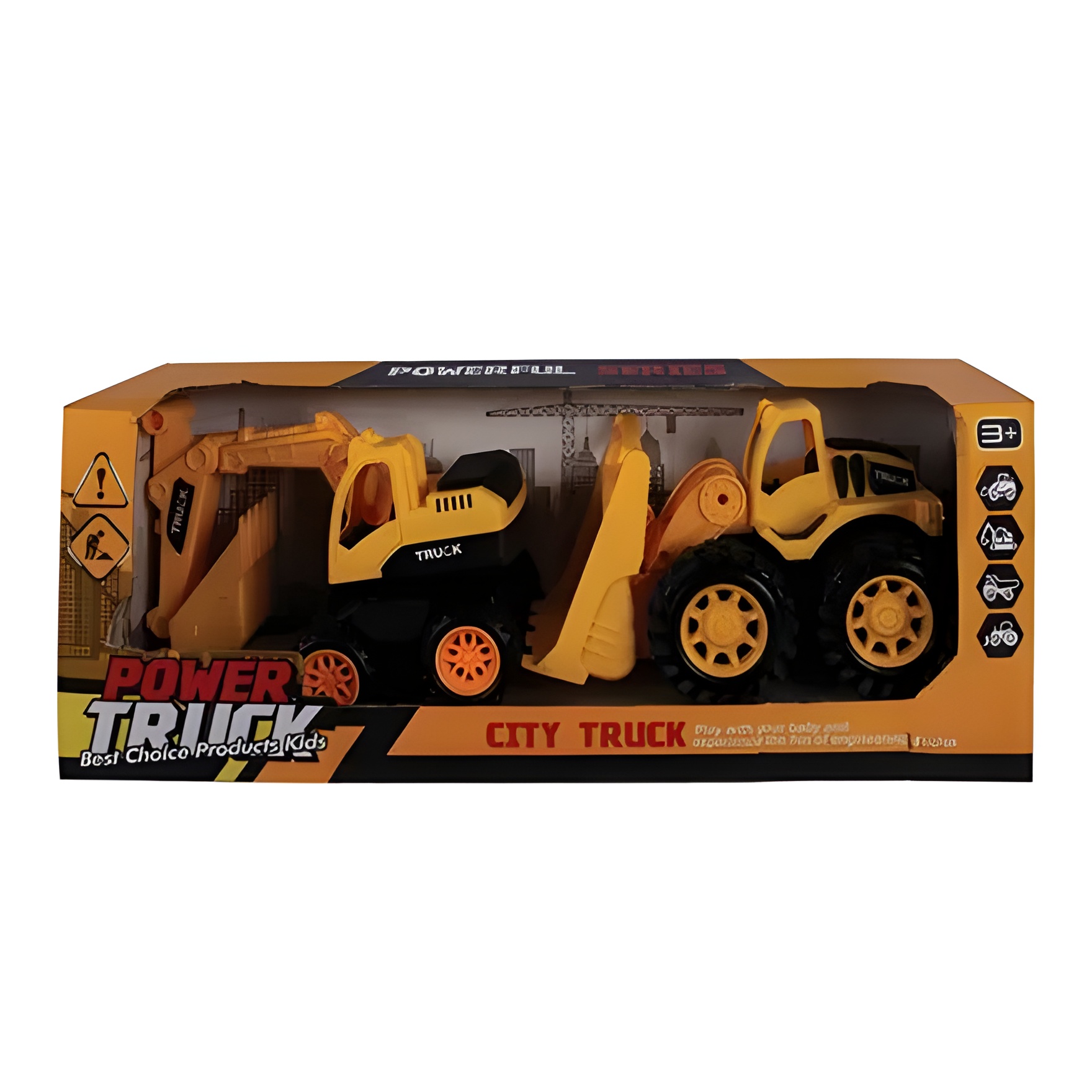 Vehicle Construction 2Pc 38Cm