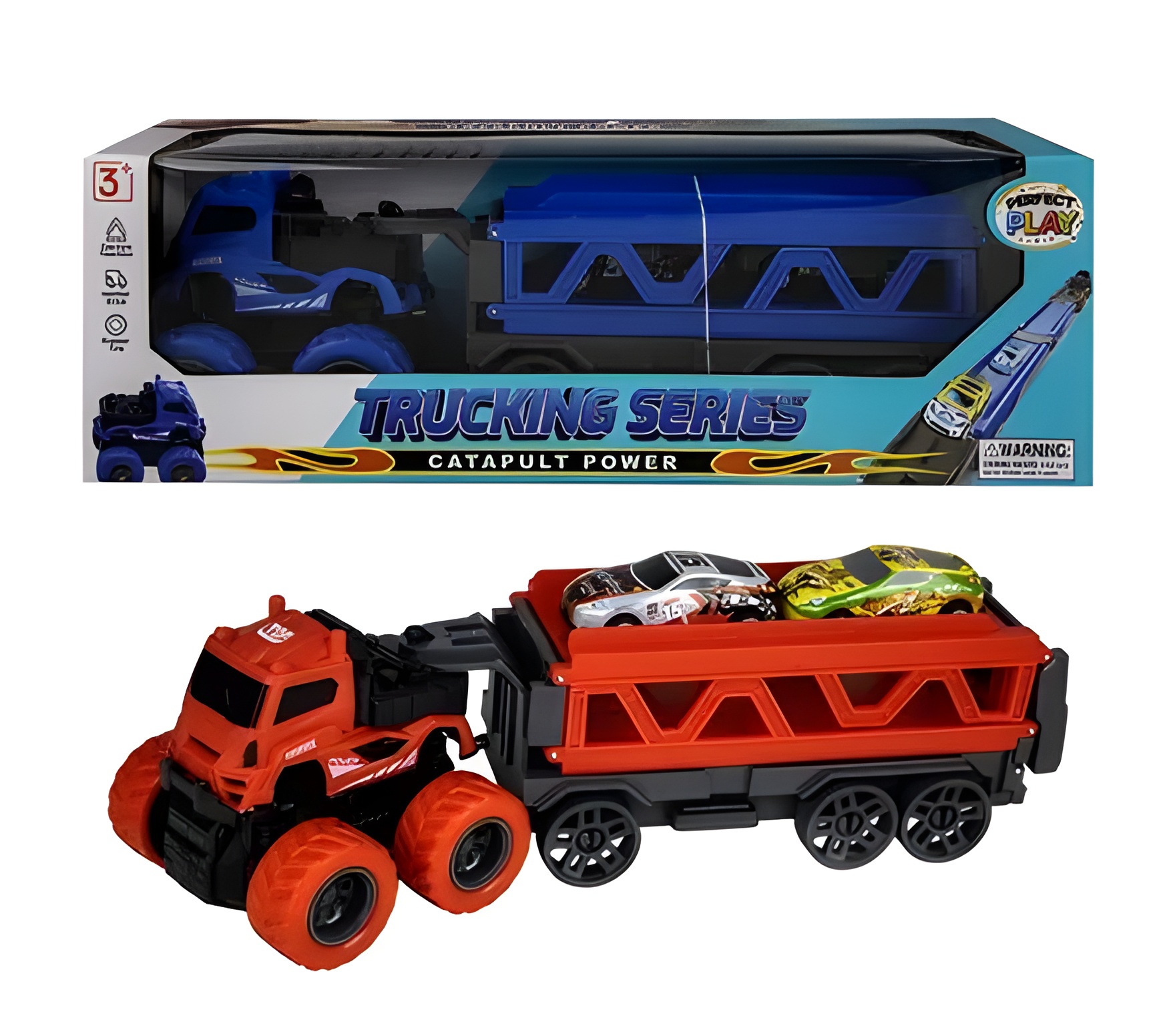 Vehicle Playset Truck Catapult 27Cm