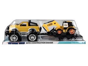 Vehicle Friction Jeep Trailer Set 52Cm