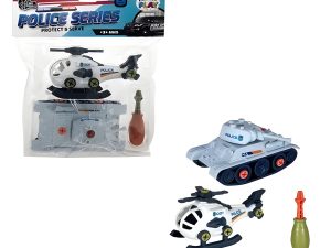 Vehicle Tools Diy Assembly 2Pc Police