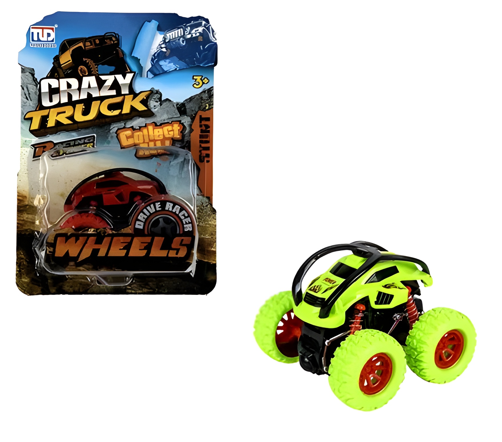 Vehicle Jeep Monster Friction 10Cm