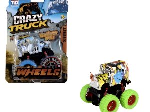 Vehicle Jeep Monster Buggy Graffiti 10Cm