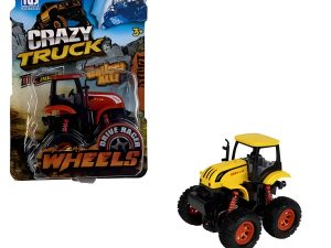 Vehicle Jeep Monster Farm Friction 10Cm