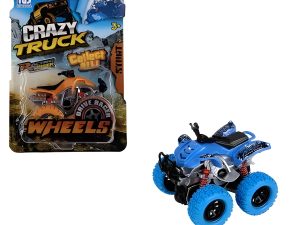 Vehicle Jeep Monster Quad Friction 10Cm