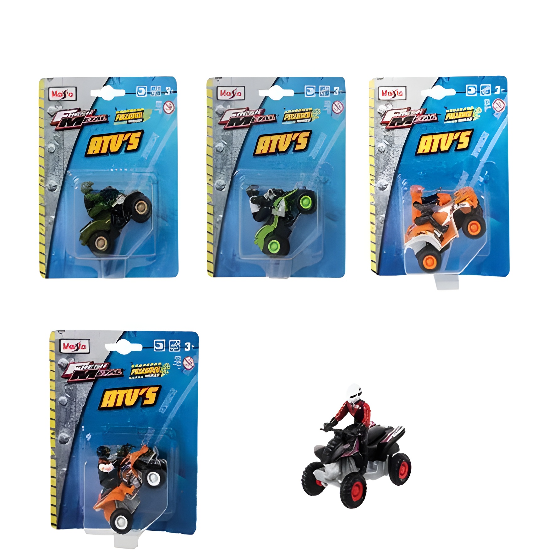 Maisto Dinky Motorbike 7.5Cm Atv