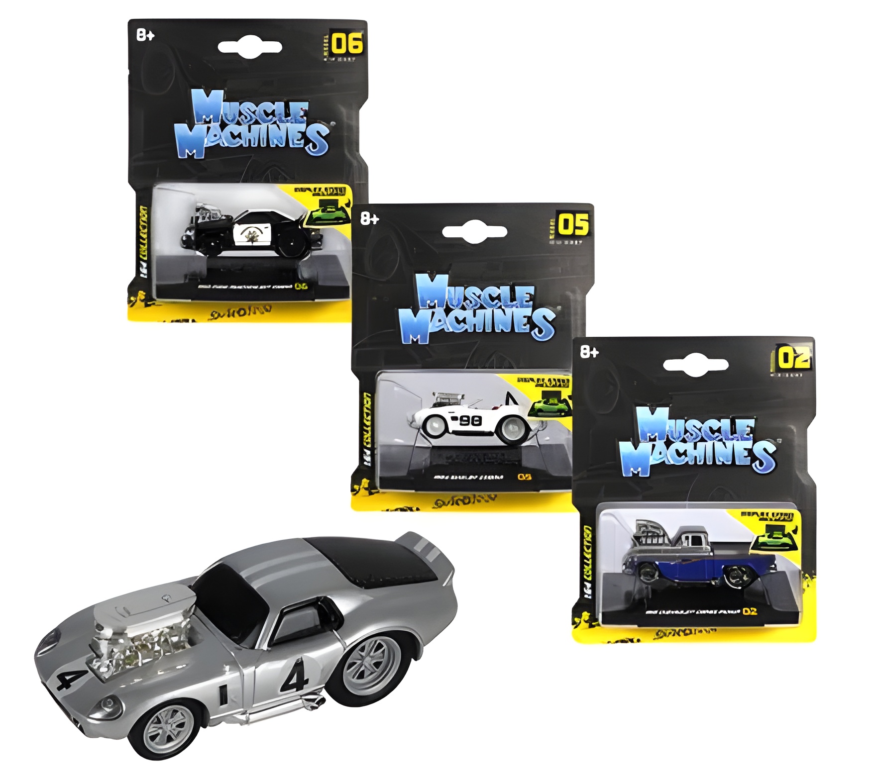 Maisto Dinky 1:64 Muscle Machines Asstd