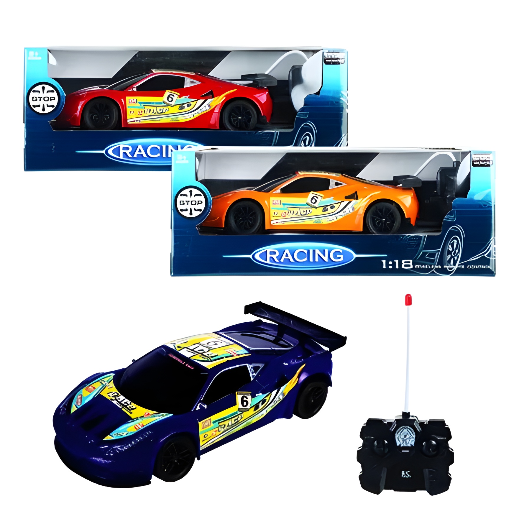Battery Operated Rc Car 21Cm