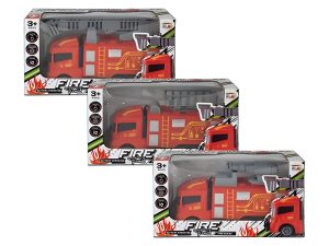 Battery Operated Fire Rescue Car 21Cm