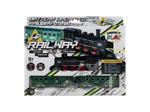 Battery Operated Train Set 13Pc 29Cm