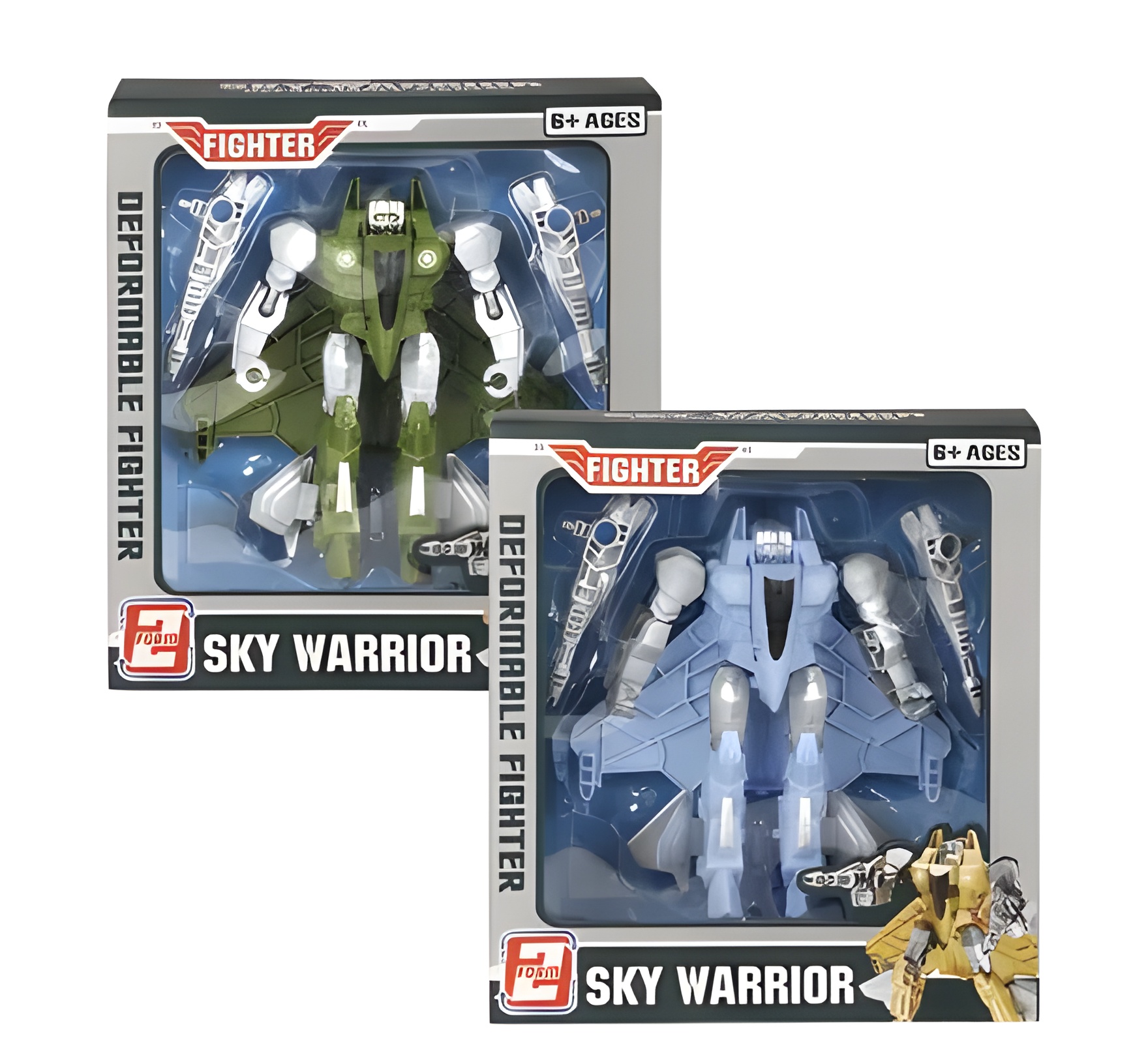 Boys Playset Transform Sky Robot 23X21Cm
