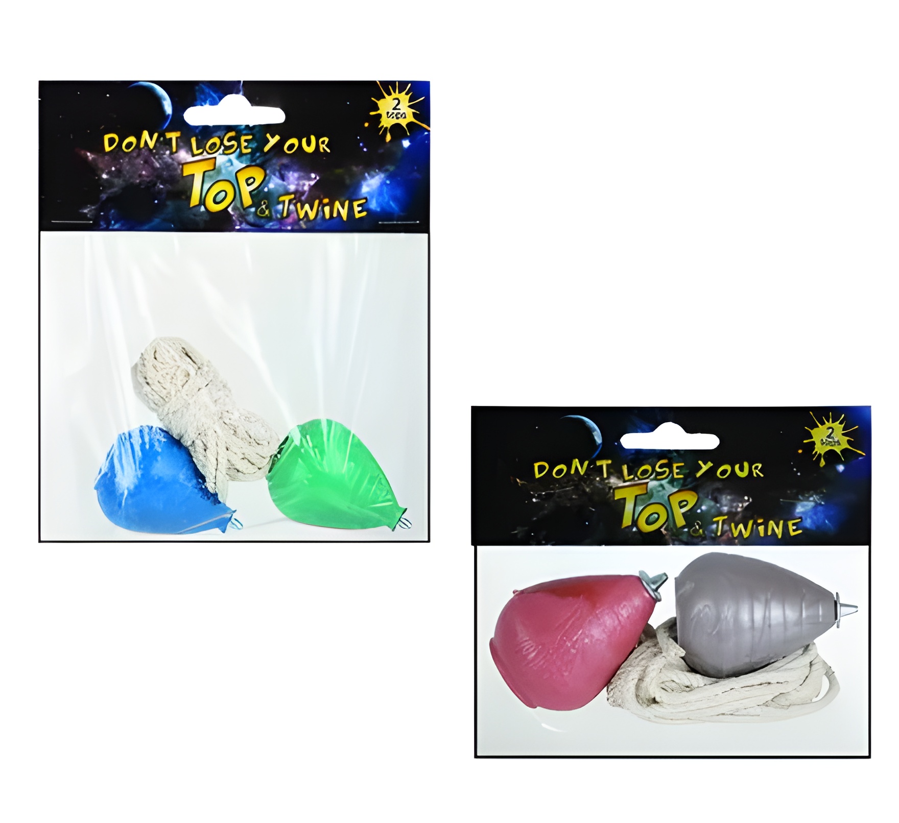 Boys Playset Game 2 Tops And Strings