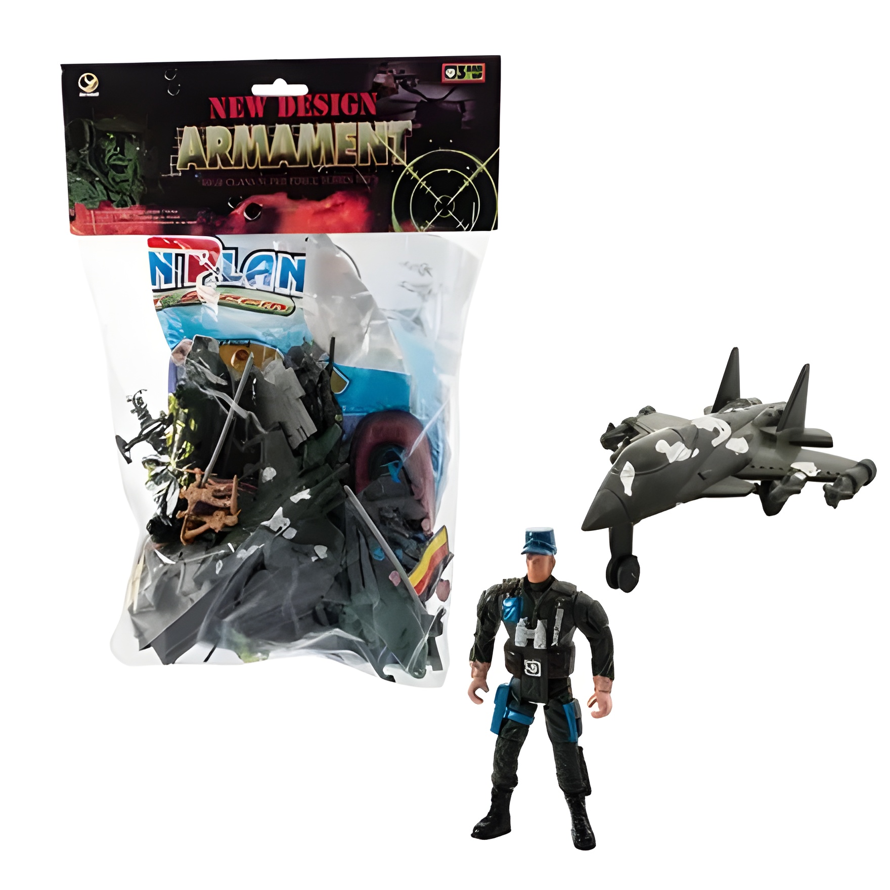 Boys Playset Figurine Combat Set 55Pc