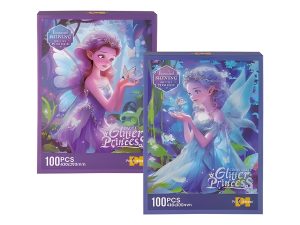 Puzzle Powder Glitter Princess 100Pc