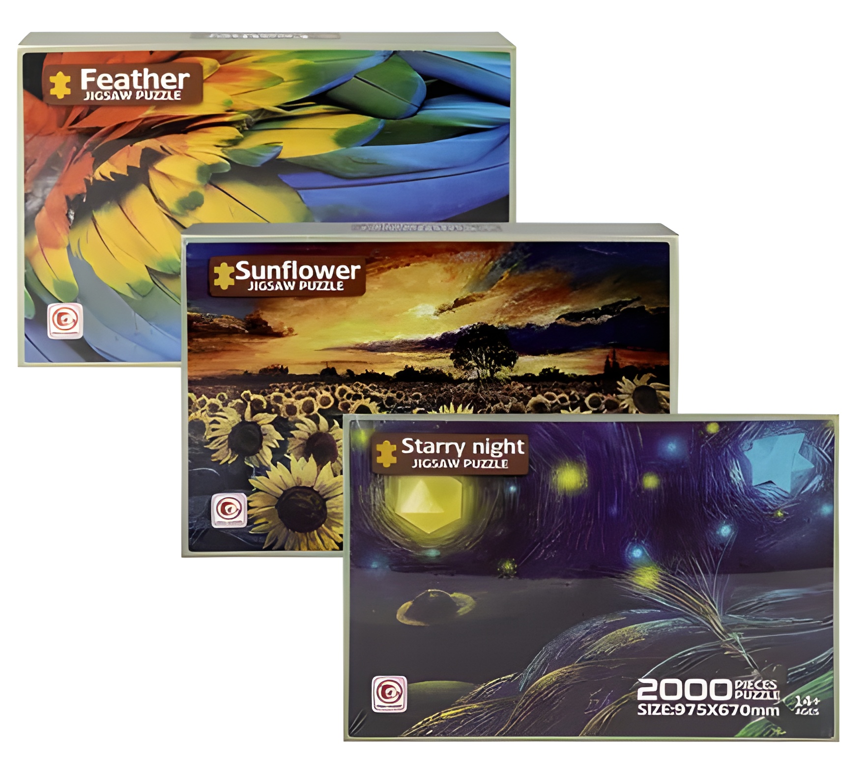 Puzzle Jigsaw Assorted 2000Pc