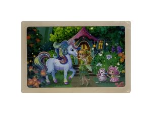 Puzzle Wood 22.4X14.8 24Pcs