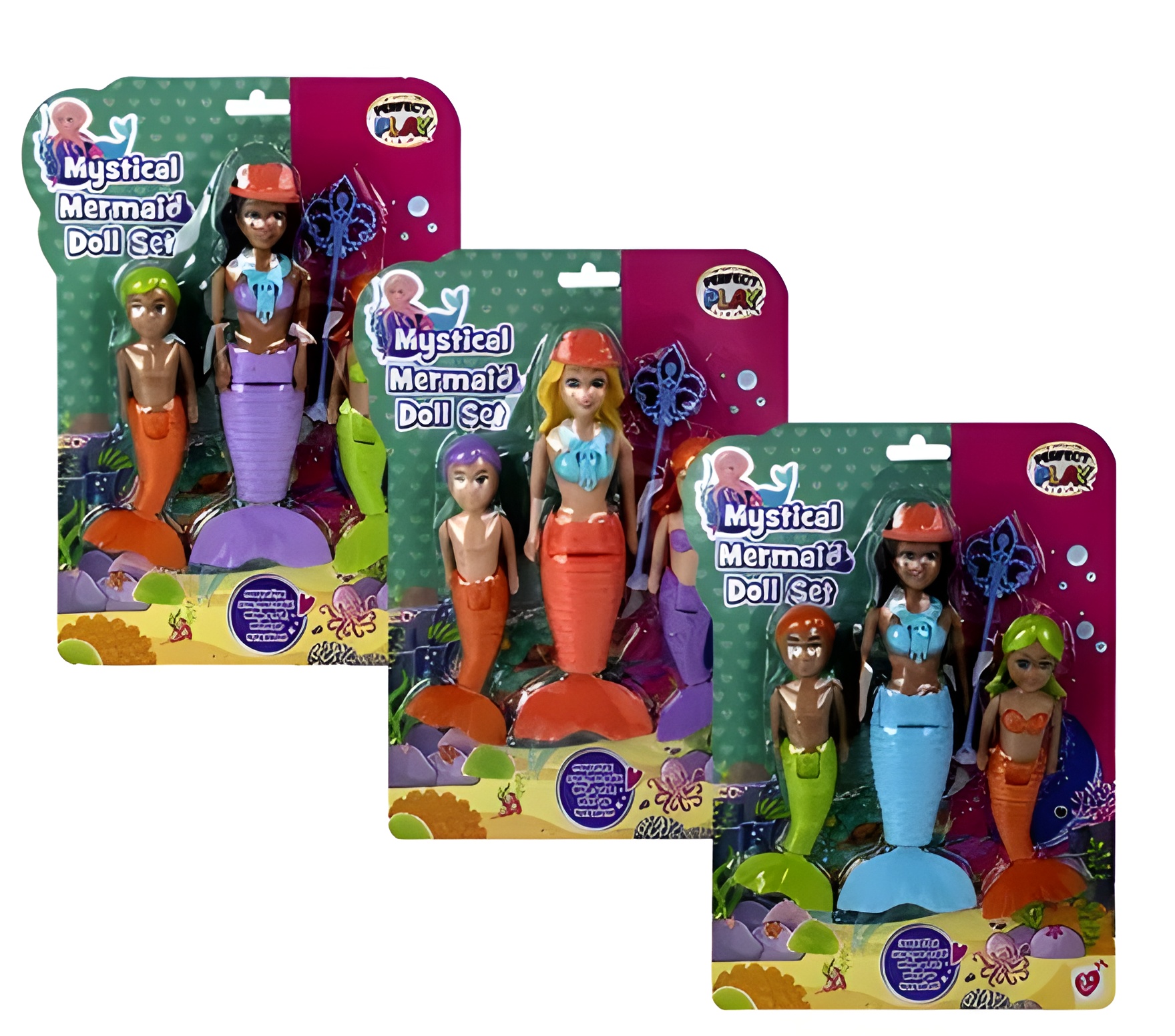 Doll Mermaid 3 Pack