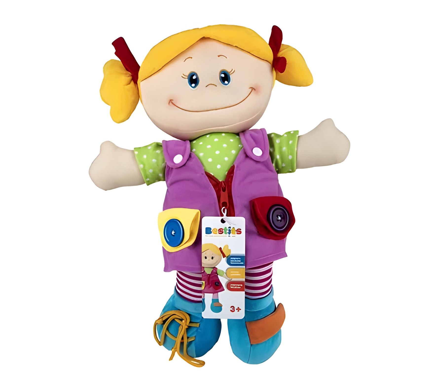 Doll Rag Edu Girl 45Cm