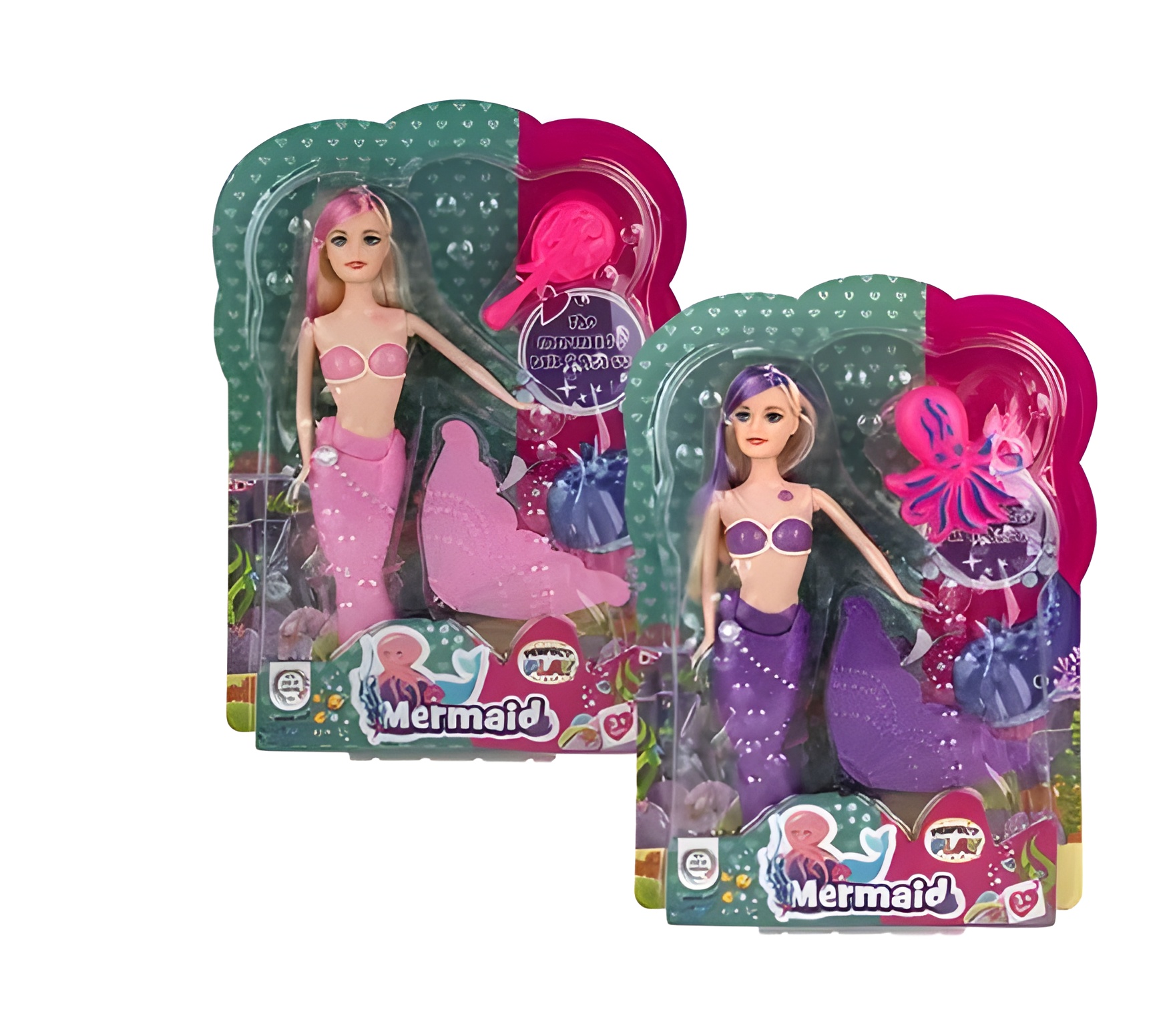 Doll Mermaid Light Up Tail 27 Cm