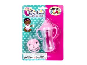 Baby Doll Accessory Pacifier And Bottle
