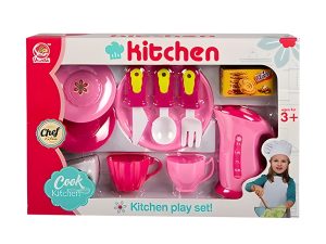 Play-Set Coffee & Cake Set With Kettle