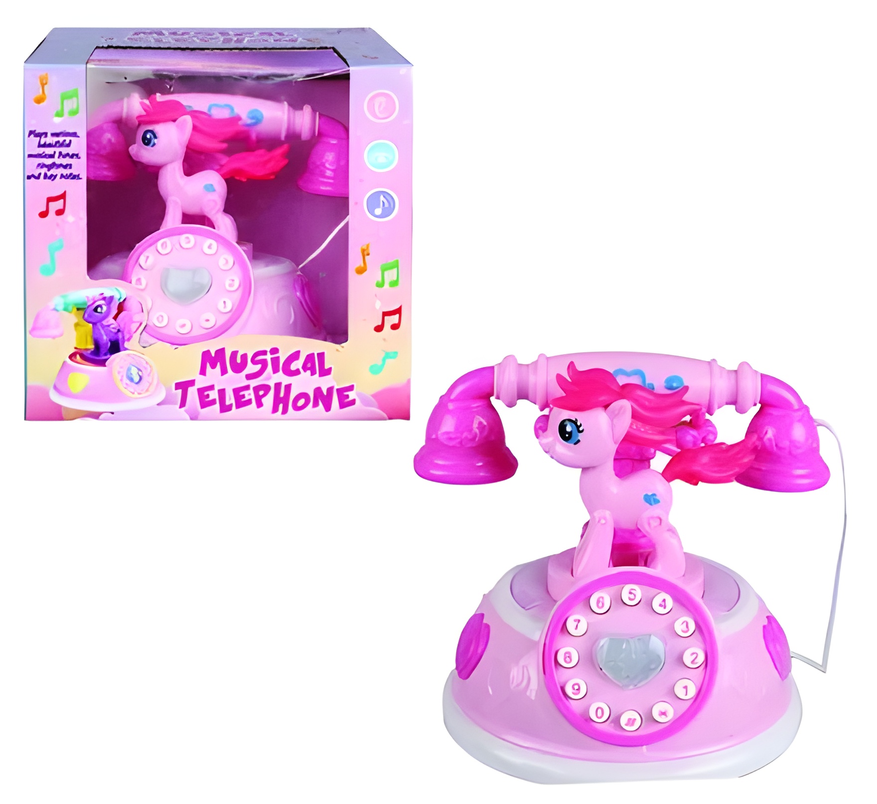 Playset B/O Phone With Lights And Music