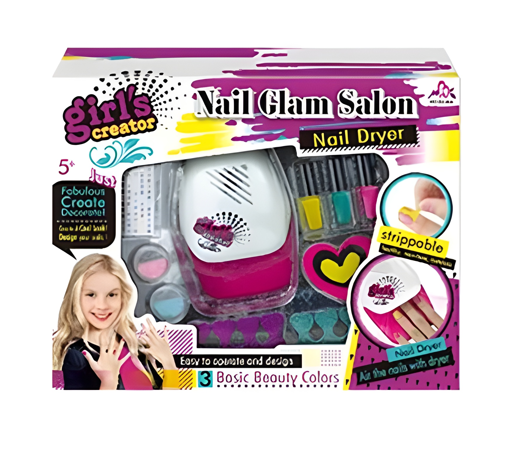 Play-Set Nail Salon W/Dryer