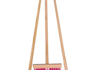 Play-Set Cleaning Kids Broom Wooden