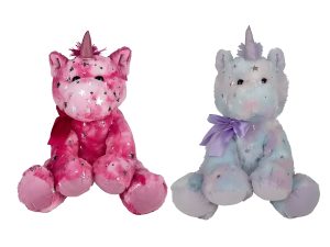 Plush Unicorn Pastel Asstd 40Cm