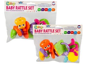 Baby Rattle Teether Set 5Pc