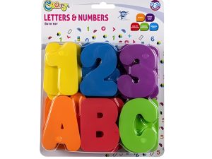 Baby Bath Bud Eva Letter Number 36Pc